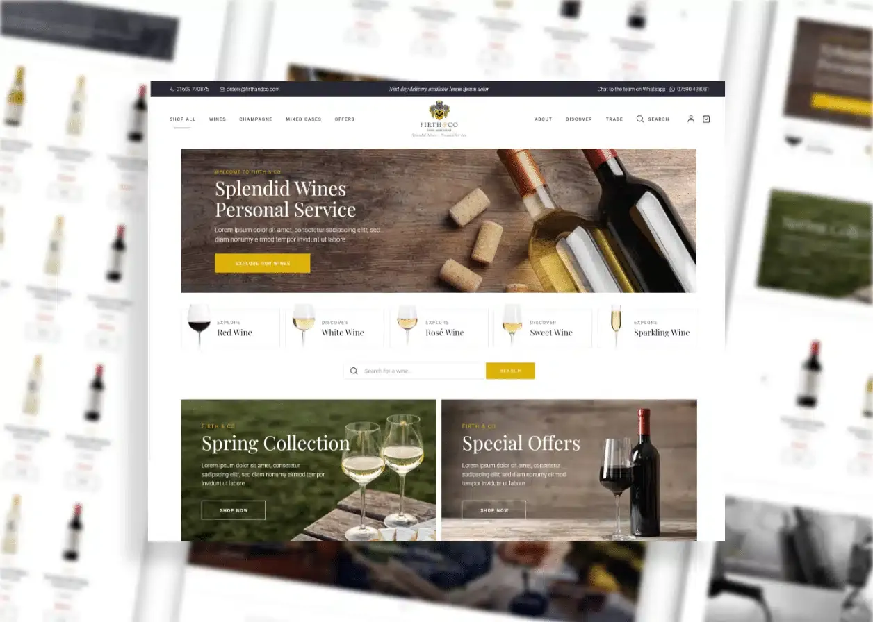 Firth & Co Are a North Yorkshire Wine Merchant That Supply Beautiful Wines