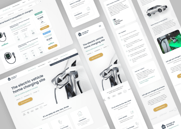 Charge Up at Home Is an Electric Vehicle Charging Point Website