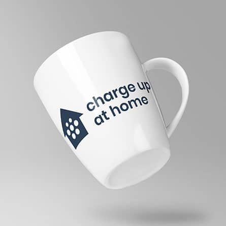 Charge up at home mug